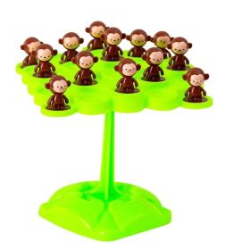 Fun Monkey On The Tree Desktop Toy Children's Puzzle Balance Tree Stacking Fun Kindergarten Small Gift