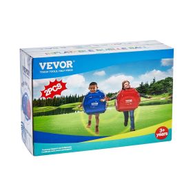 VEVOR Inflatable Bumper Balls 2-Pack, 2FT/0.6M Body Sumo Zorb Balls for Kids